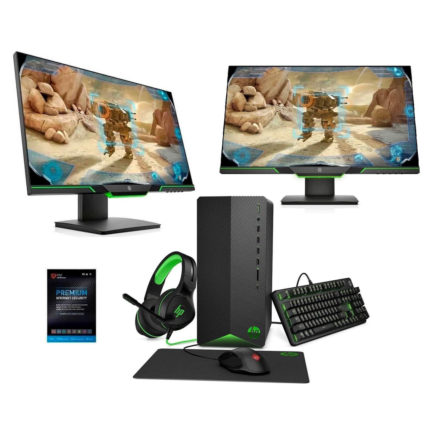 Gaming computer store monitors